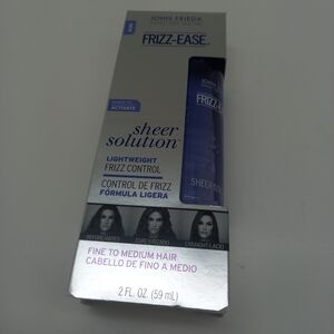 John Frieda Frizz Ease Sheer Solution Lightweight Frizz Control 2 ounce New Box